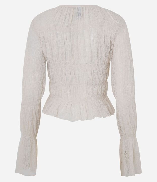Blusa Peplum con Lazo en Lacitos 8