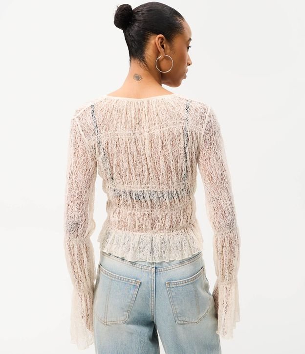 Blusa Peplum con Lazo en Lacitos 5