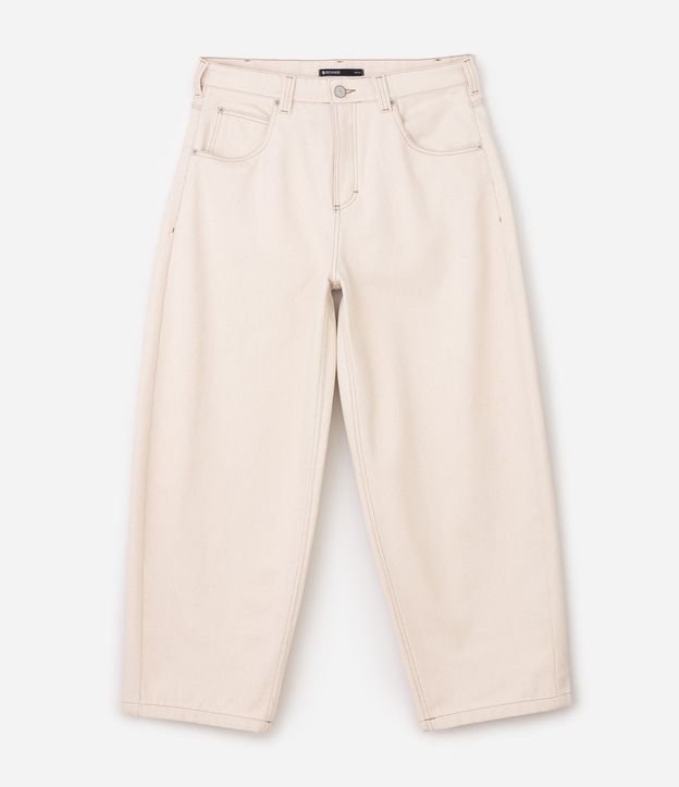 Pantalón Baggy Balloon en Sarga con Bolsillos 5