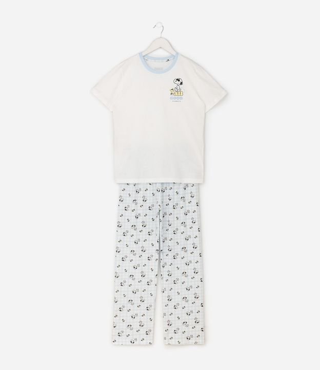 Pijama Algodón de Snoopy - Talle 2 a 14 años 2