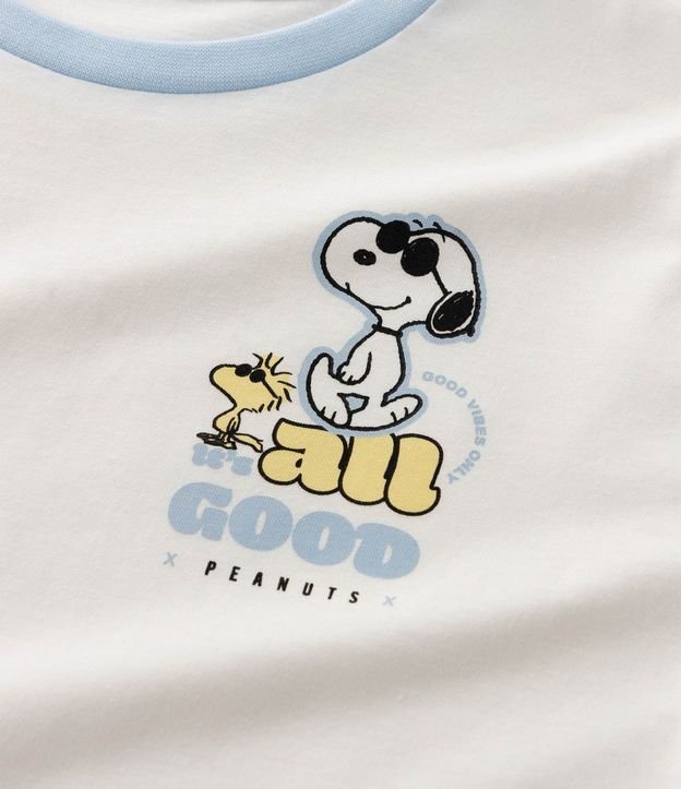 Pijama Algodón de Snoopy - Talle 2 a 14 años 5