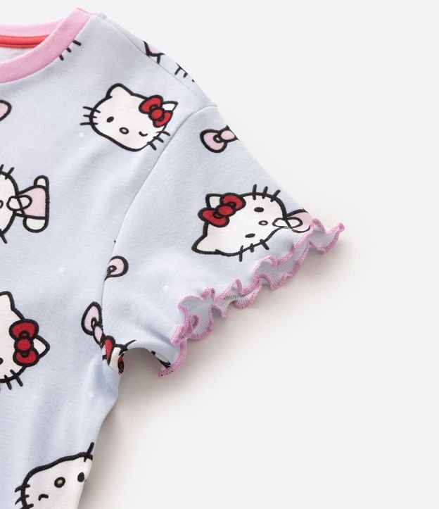Camisón Infantil en Algodón con Estampa de Hello Kitty - Talle 5 a 16 años 5