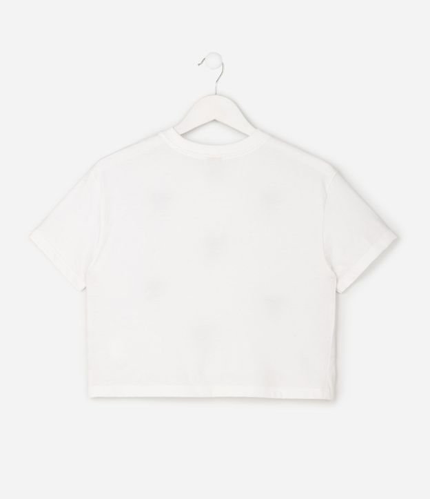 Remera Infantil en Algodón con Bordado de Lacitos - Talle 5 A 16 años 3
