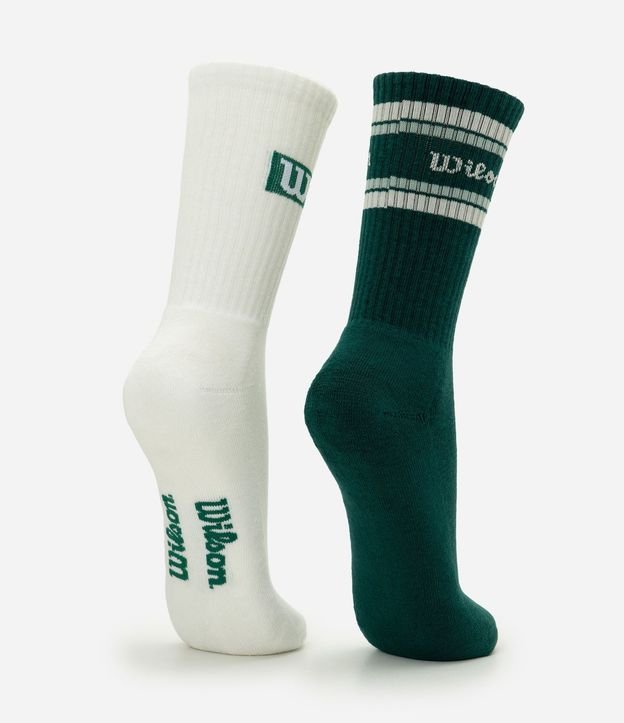 Kit 2 Medias Deportivas de Caña Larga 3