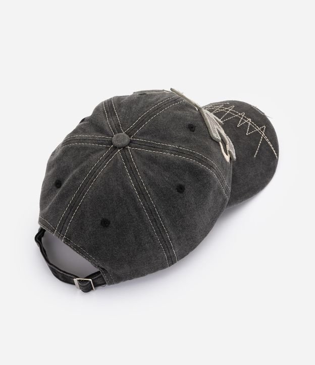 Gorra Desteñida en Algodón con Lettering 777 2
