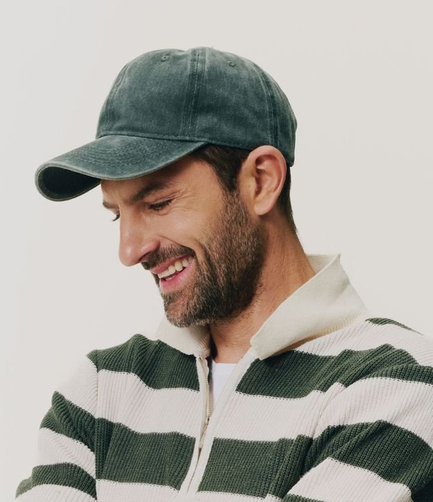 Gorra en Algodón Desteñido