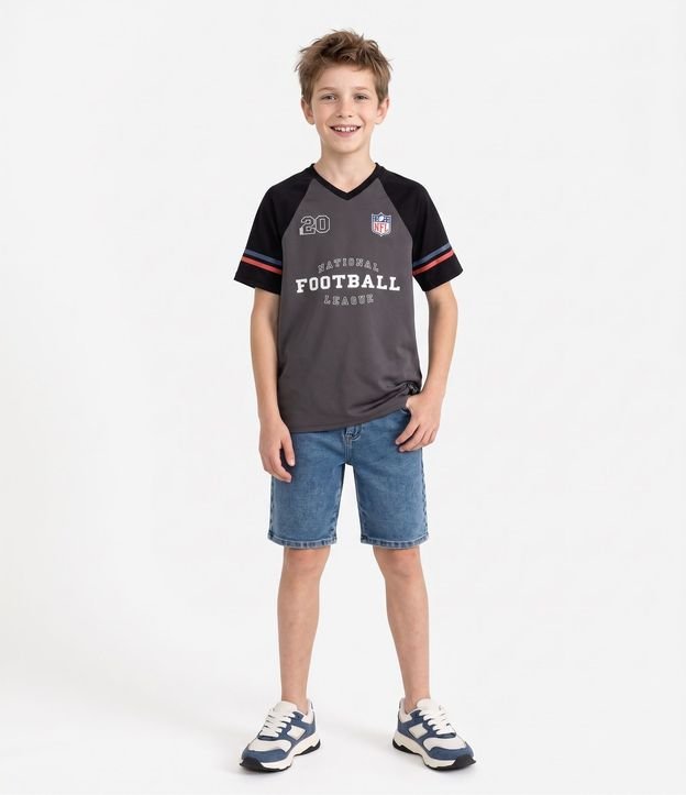 Bermuda Infantil en Jeans - Talle 5 a 14 años