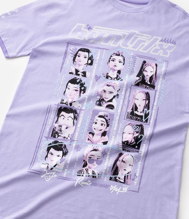 Camisón Infantil en Algodón Guerreiras doel K-Pop - Talle 5 a 14 años 4