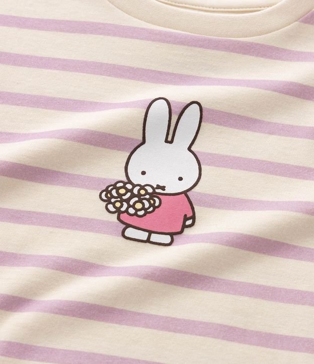 Pijama Infantil en Algodón Miffy Estampado - Talle 2 a 6 años 5