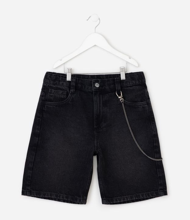 Bermuda Baggy Infantil con Cadena Desmontable – Talle 5 a 16 años 2