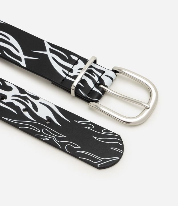 Cinturón PU con Estampado Tribal 2
