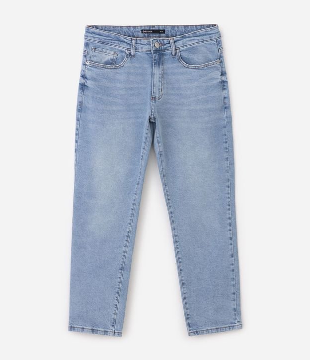 Pantalón de Jean Slim con Desgaste