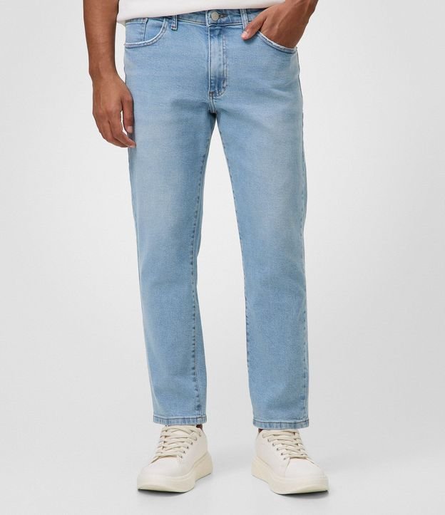 Pantalón de Jean Slim con Desgaste 2