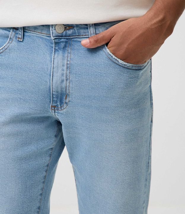 Pantalón de Jean Slim con Desgaste 4