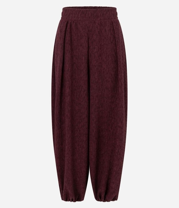 Pantalón Aladim Texturizada con Cintura Elástica 5