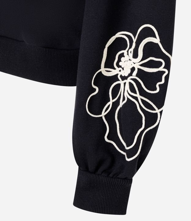 Saco Regular en Algodón con Bordado Floral 2