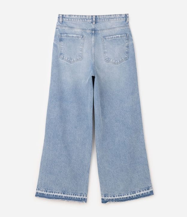Pantalón Super Baggy en Jeans con Terminación deshilachada 2