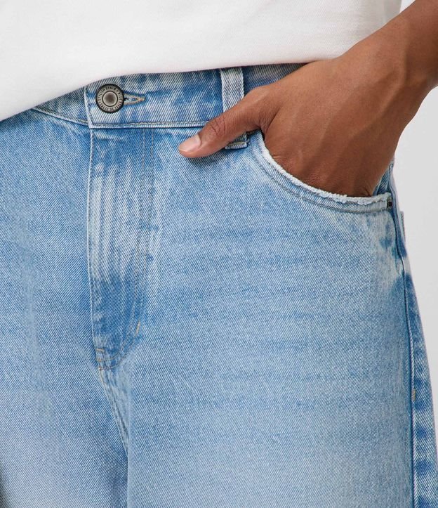 Pantalón Super Baggy en Jeans con Terminación Deshilachada 7