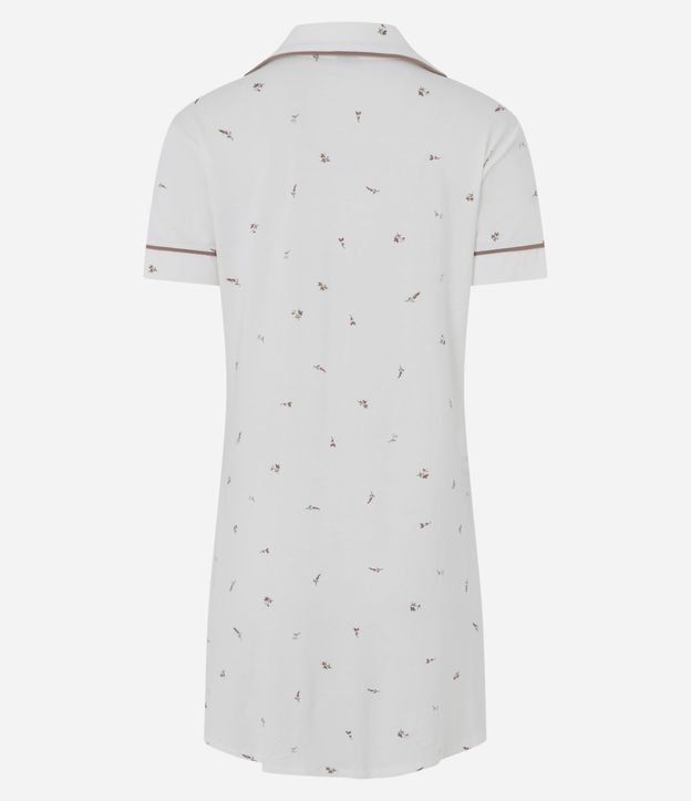 Camisón Americana en Viscolycra con Estampa Floral 6