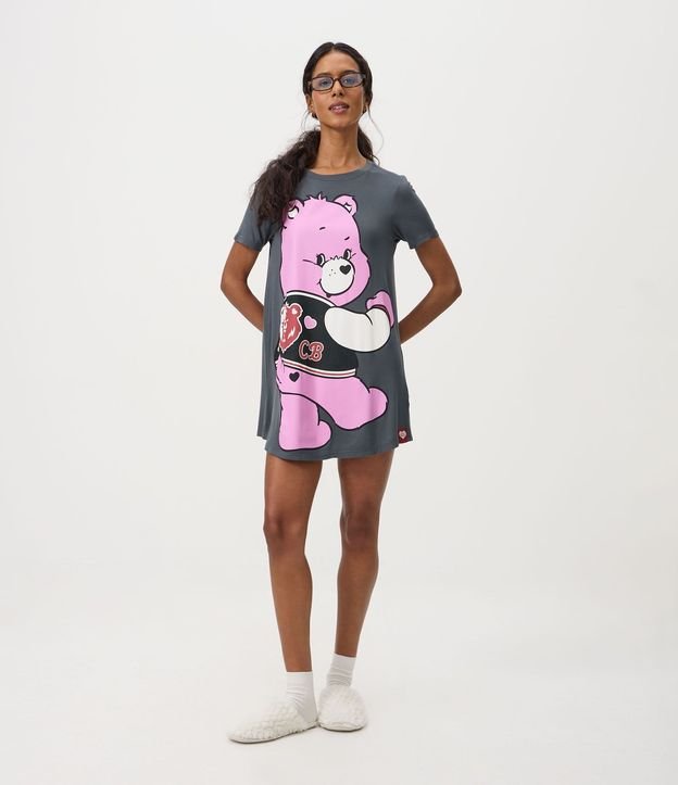 Camisón Corta en Viscolycra con Estampado Los Cariñositos 2