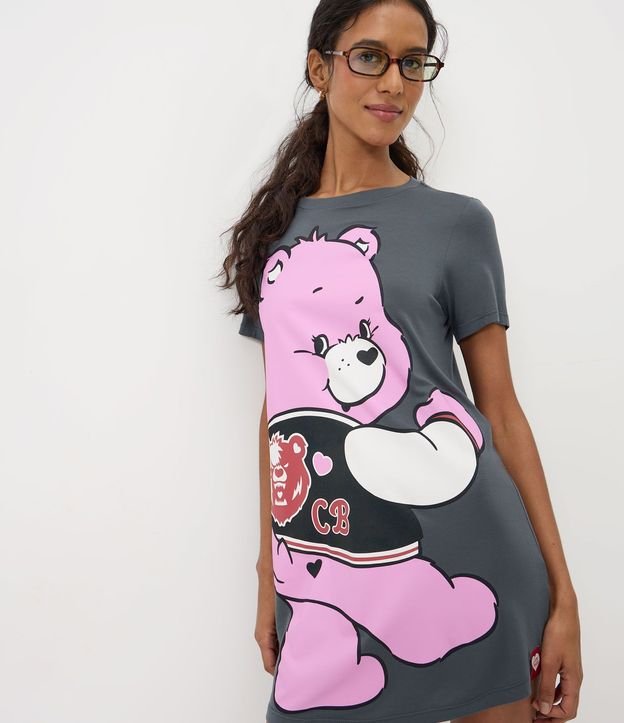 Camisón Corta en Viscolycra con Estampado Los Cariñositos 3