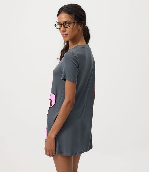 Camisón Corta en Viscolycra con Estampado Los Cariñositos 4