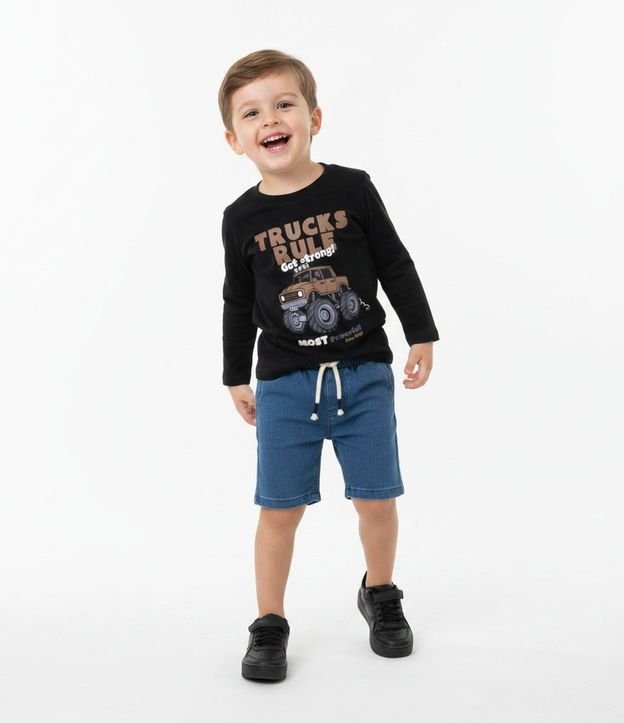 Remera Infantil con Estampa de Camión – Talle 1 a 6 años