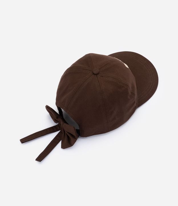 Gorra Infantil en Algodón con Bordado de Lazo y Ajuste Trasero - Talle único 2