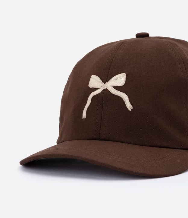 Gorra Infantil en Algodón con Bordado de Lazo y Ajuste Trasero - Talle único 4