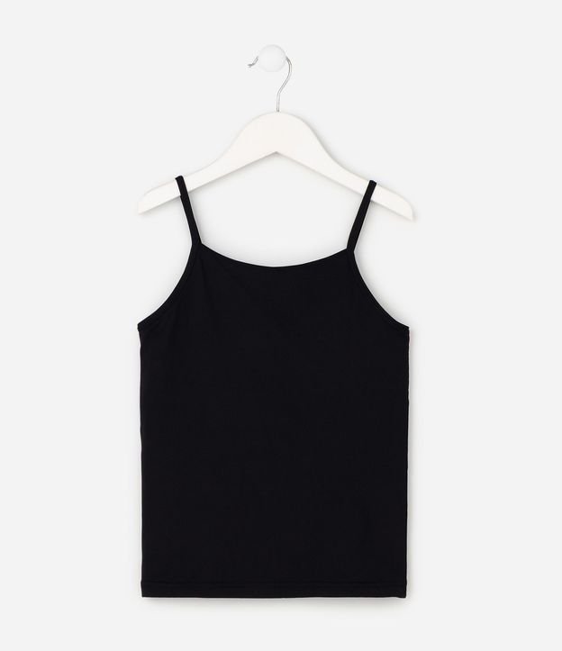 Blusa Slim en Poliamida con Bretel Fino - Talle 5 a 16 años 2
