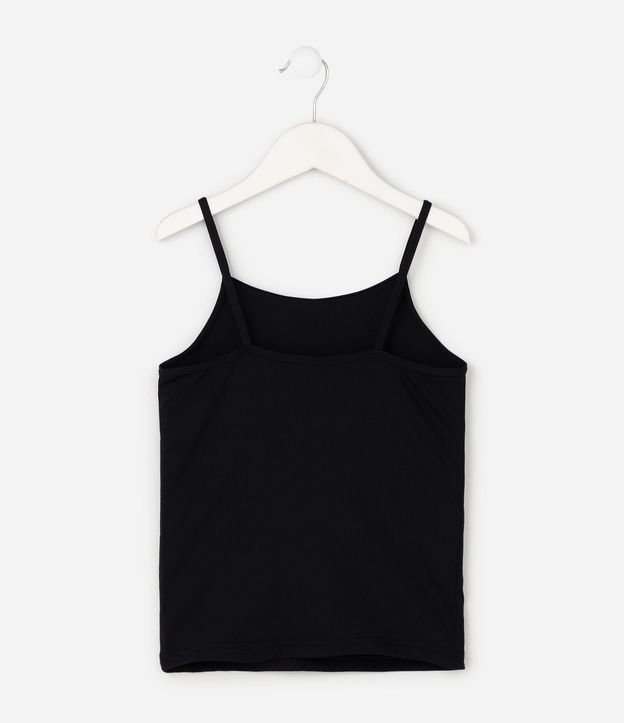 Blusa Slim en Poliamida con Bretel Fino - Talle 5 a 16 años 3
