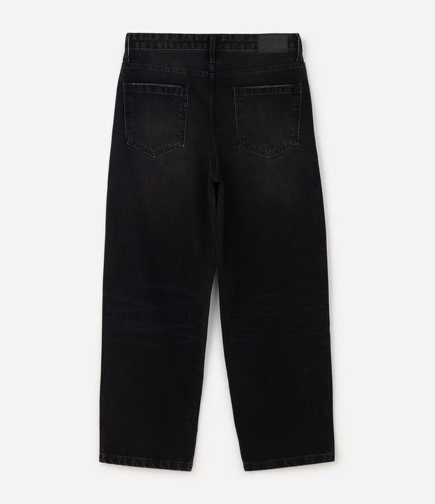 Pantalón de Jean Super Baggy con Tachuelas Laterales 2