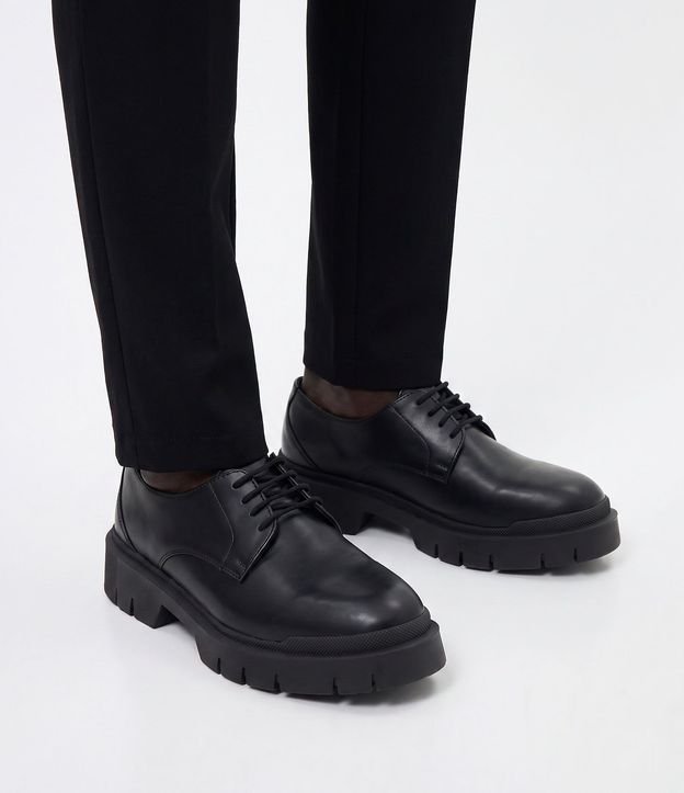 Zapato Derby Track PU