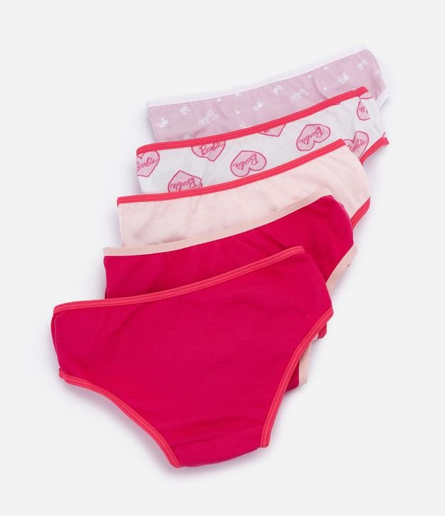 Kit 5 Bombachas Infantil en Algodón - Talle 5 a 12 años 2