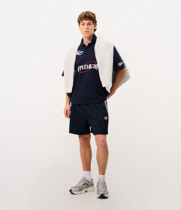 Remera Polo Boxy en Algodón Deportiva 2