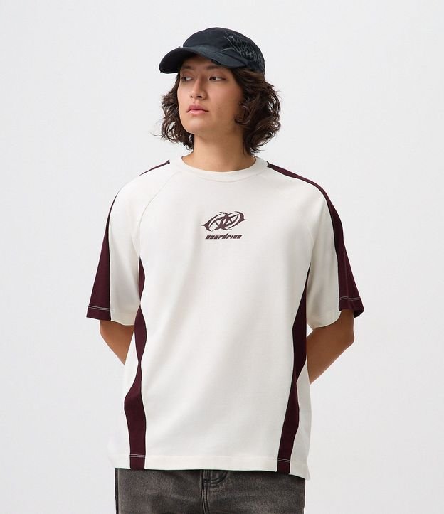 Remera Boxy en Algodón Overdrive con Recortes 1
