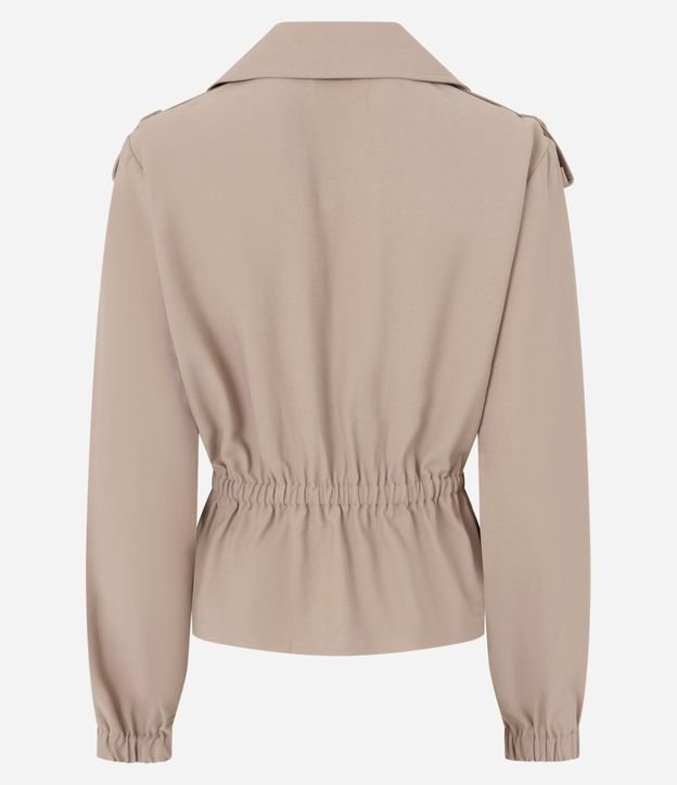 Campera Leve en Viscosa con Elástico en la Cintura 2