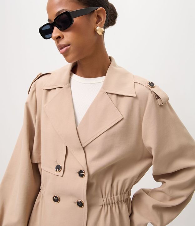 Campera Leve en Viscosa con Elástico en la Cintura 3