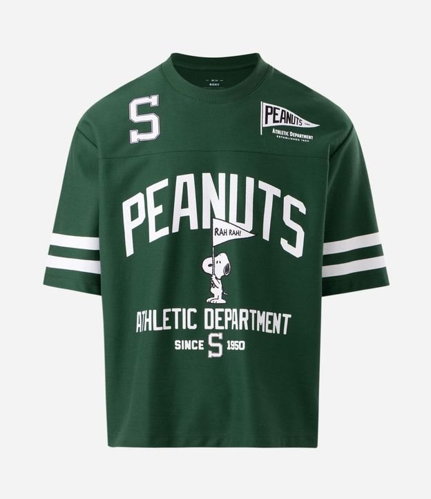 Remera Boxy en Algodón Peanuts Futbol Americano 5
