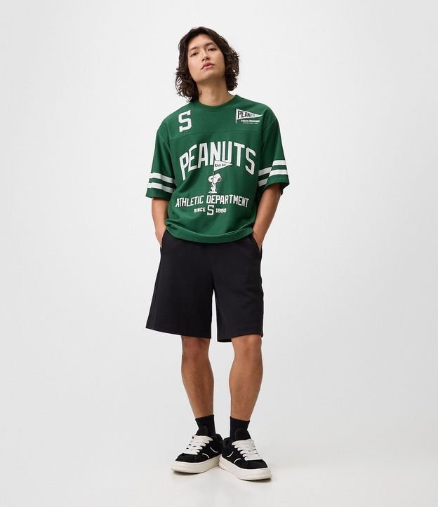 Remera Boxy en Algodón Peanuts Futbol Americano 2