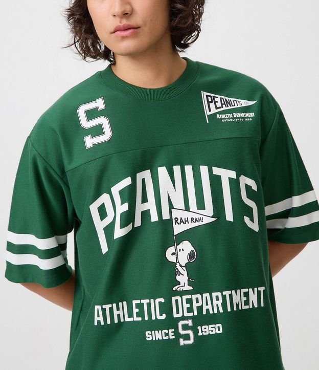 Remera Boxy en Algodón Peanuts Futbol Americano 4
