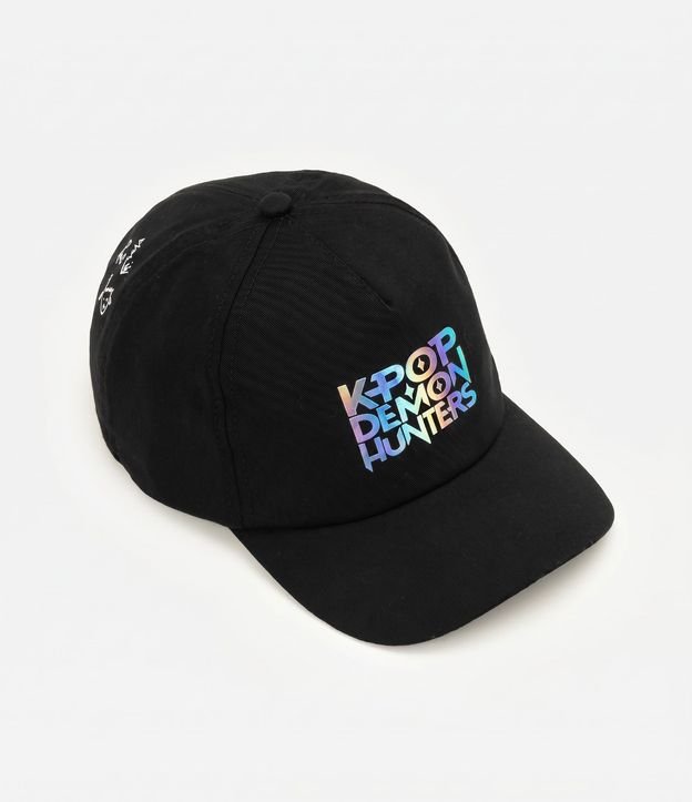 Gorra Infantil con Silk Holográfico K-pop Demon Hunters – Talle U 2