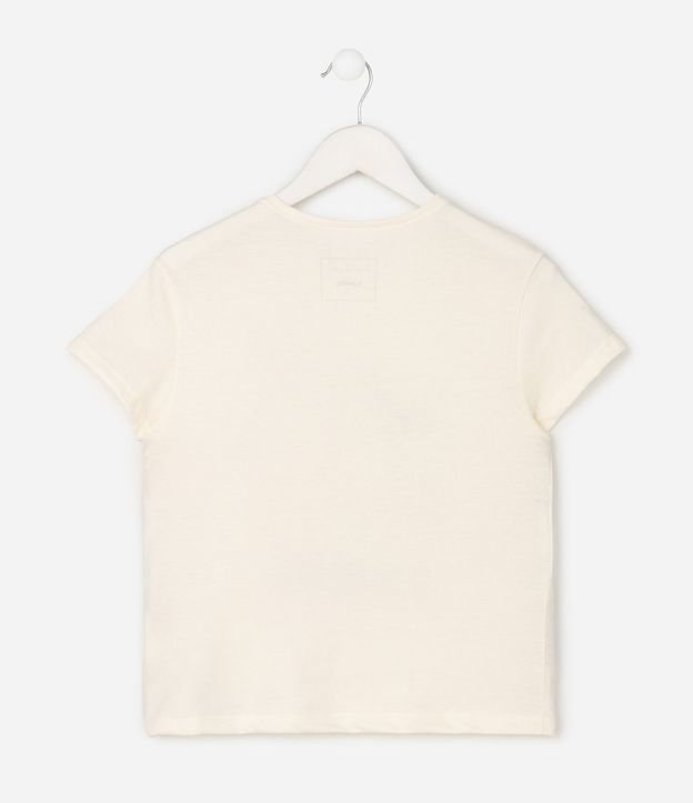 Remera Infantil en Algodón Slim con Estampado de Cereza - Talle 5 a 16 años 4