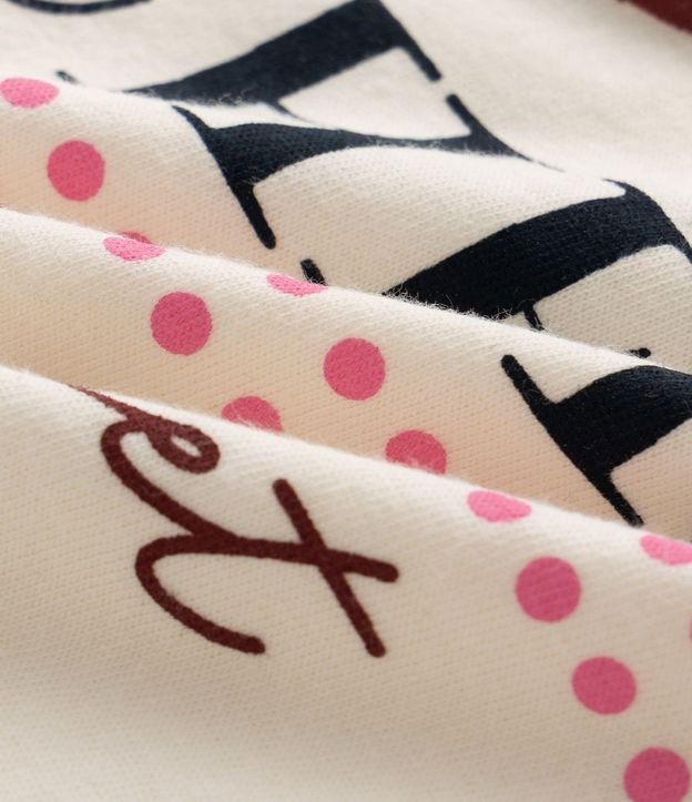 Remera Infantil en Algodón Slim con Estampado de Cereza - Talle 5 a 16 años 5