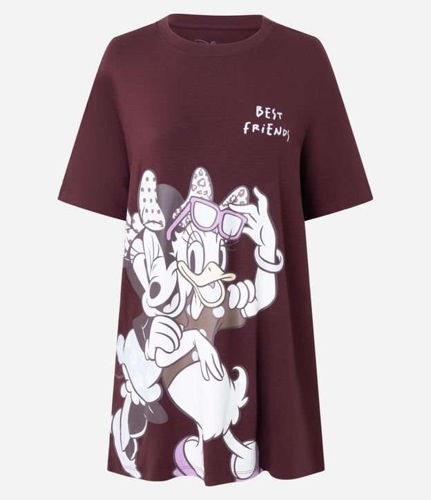 Camisón en Viscolycra con Estampa de Minnie y Margarita 4