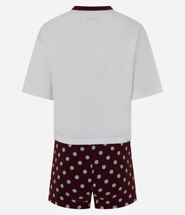 Pijama Corta en Algodón con Estampado Temática Daisy 7
