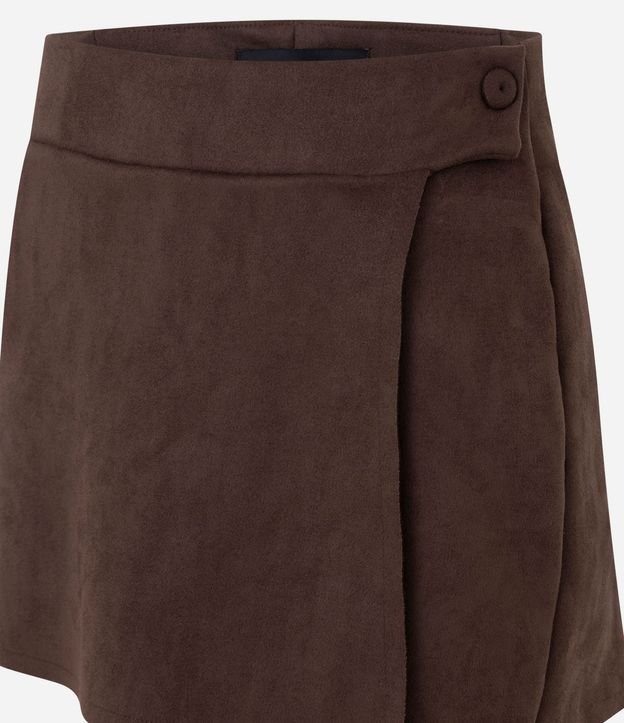 Short Pollera en Gamuza con Traspase Delantero 6