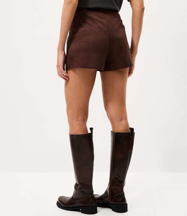 Short Pollera en Gamuza con Traspase Delantero 4