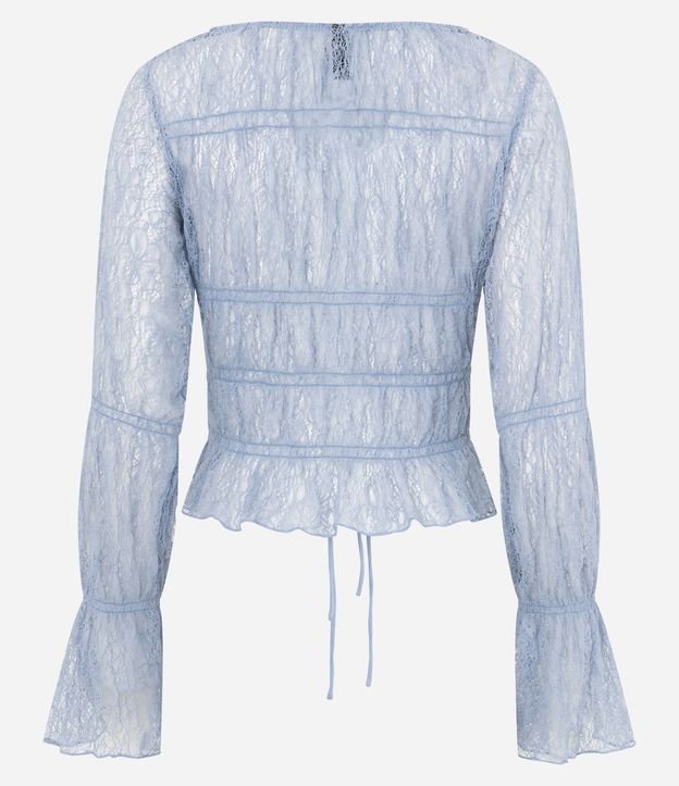 Blusa Peplum con Lazo en Lacitos 7