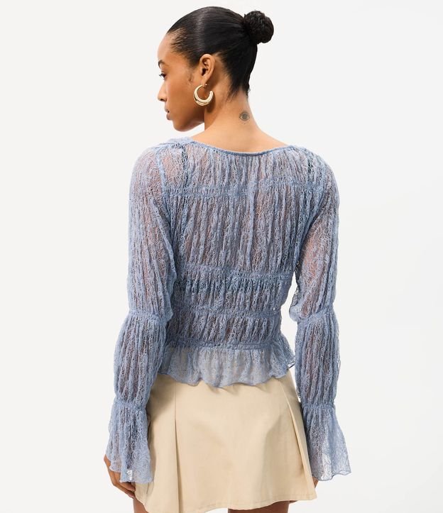 Blusa Peplum con Lazo en Lacitos 4